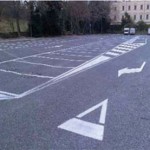 Il nuovo parcheggio in via delle Fornaci